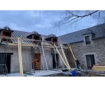 charpente traditionnelle Dinan-3
